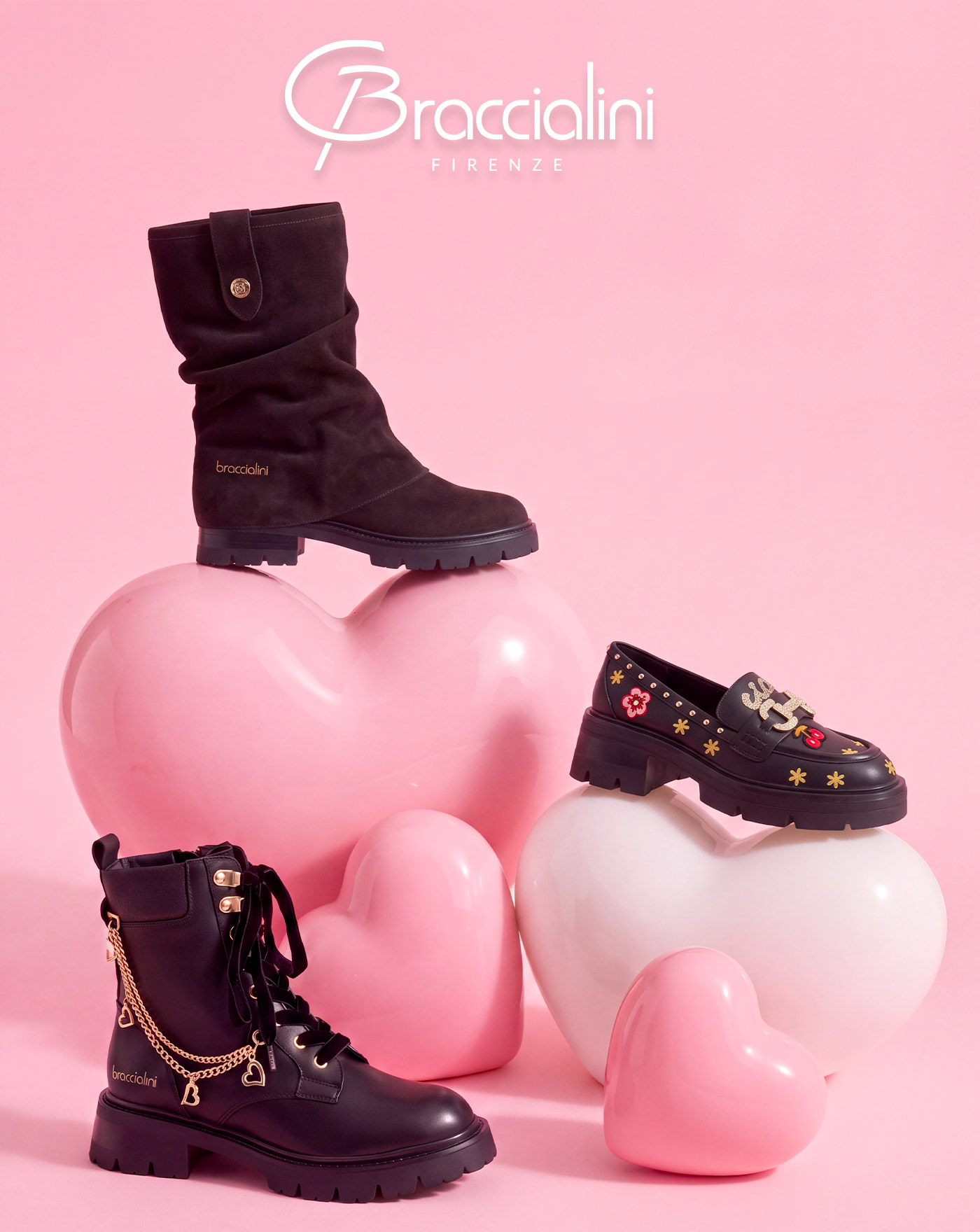 Braccialini - Stiefel und Biker