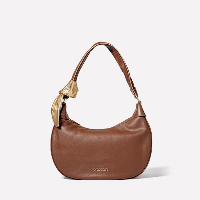 Greta medium discount pebbled leather satchel