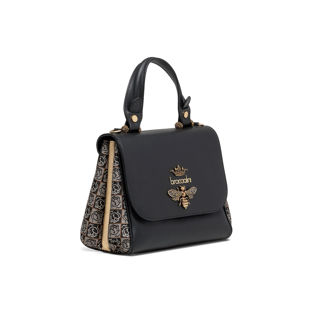 Iris - Made in Italy Genuine Leather Handbag - Handbags - FrasiBags
