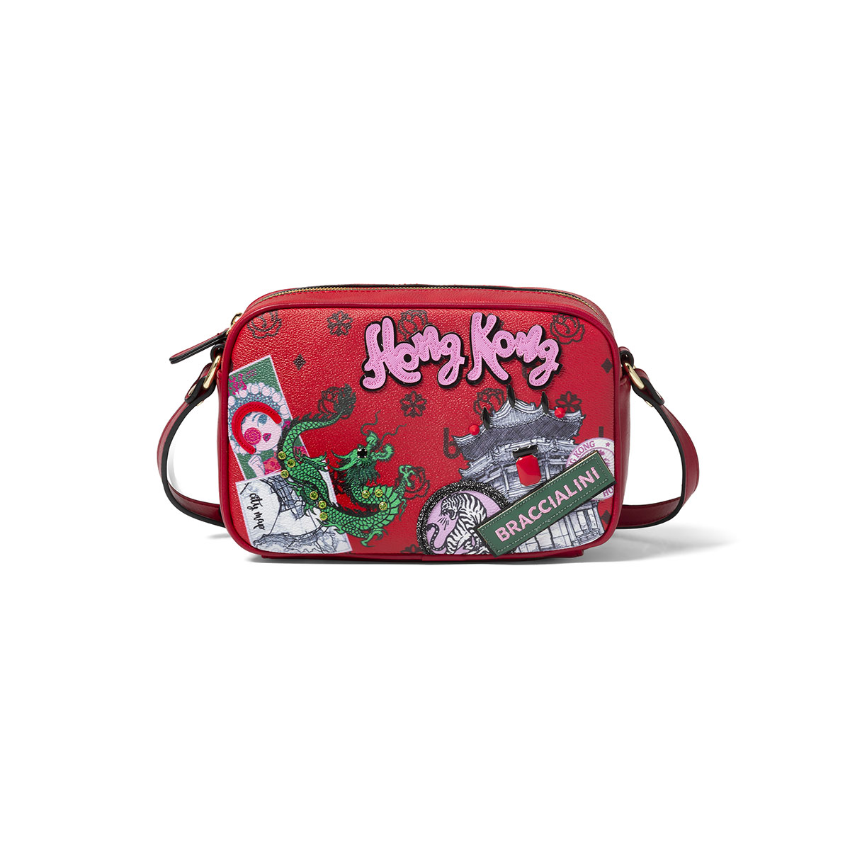 Borsa a tracolla Cartoline - Graziella \u0026 Braccialini Official Online Shop