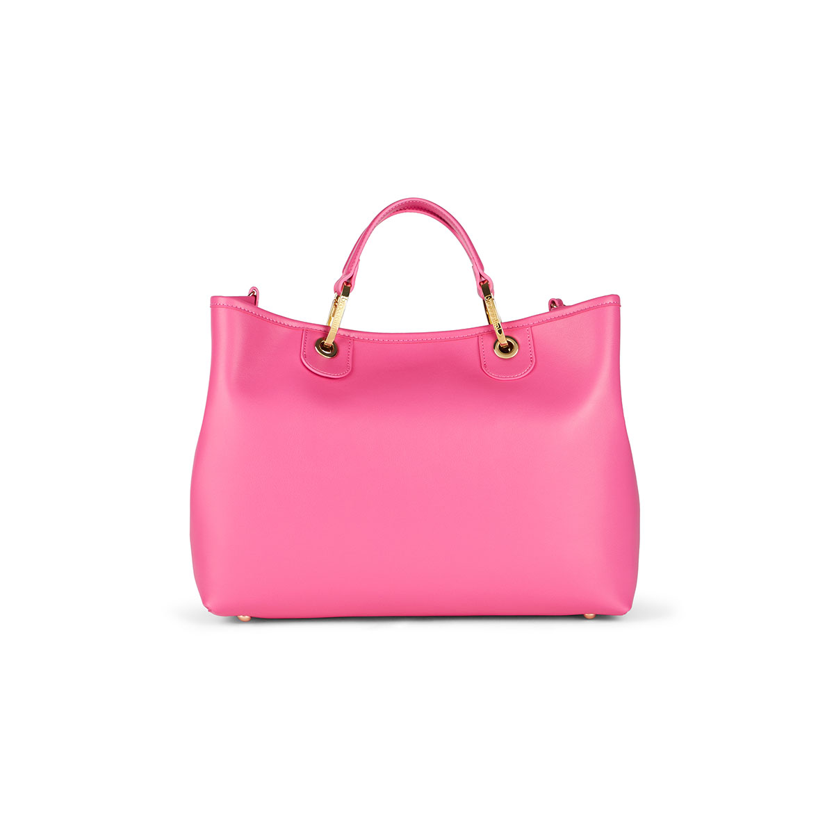 BORSALINO italy レディース手袋 濃いピンク Pink bag with intertwined handle brand LIU JO